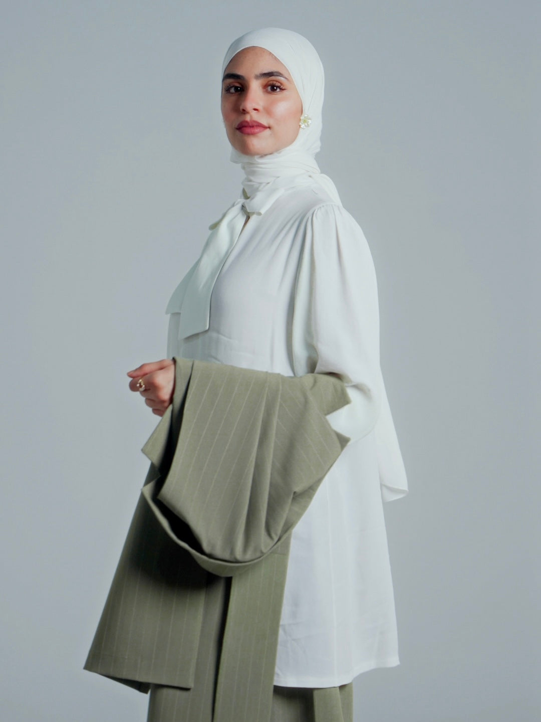 The white blouse