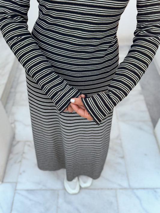 La Robe Muse Quotidienne Rayée